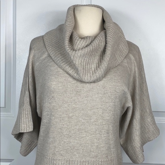 Ann Taylor Loft cowl Dolman sweater shirt sleeve - Picture 2 of 14